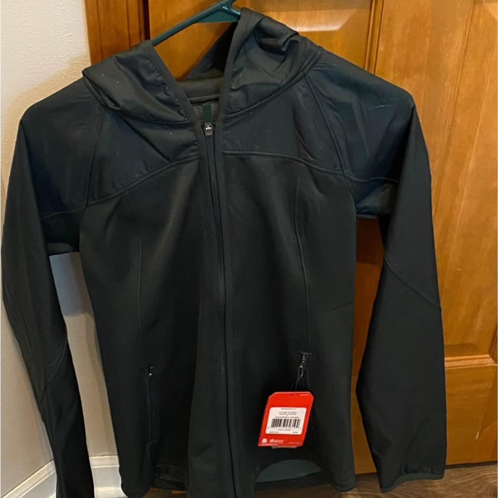 Hunter green Hooded Jacket